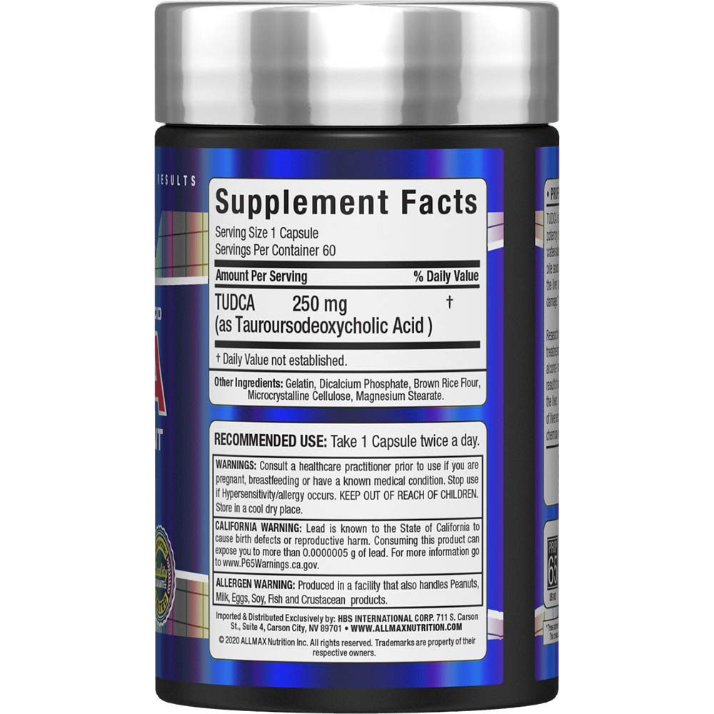 ALLMAX TUDCA+ Capsule 60