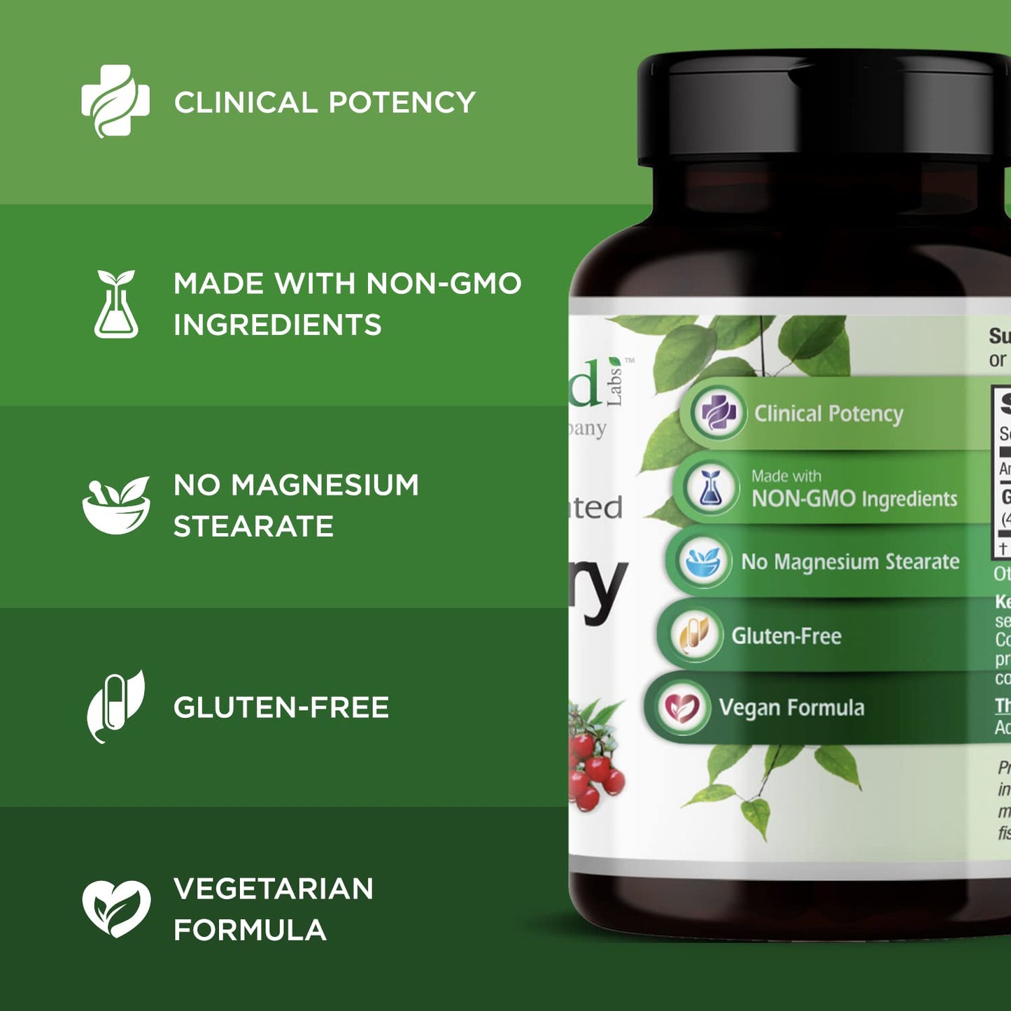 Emerald Labs Goji Berry - Immune Response & Liver Health Support with Antioxidants, 60 Capsules
