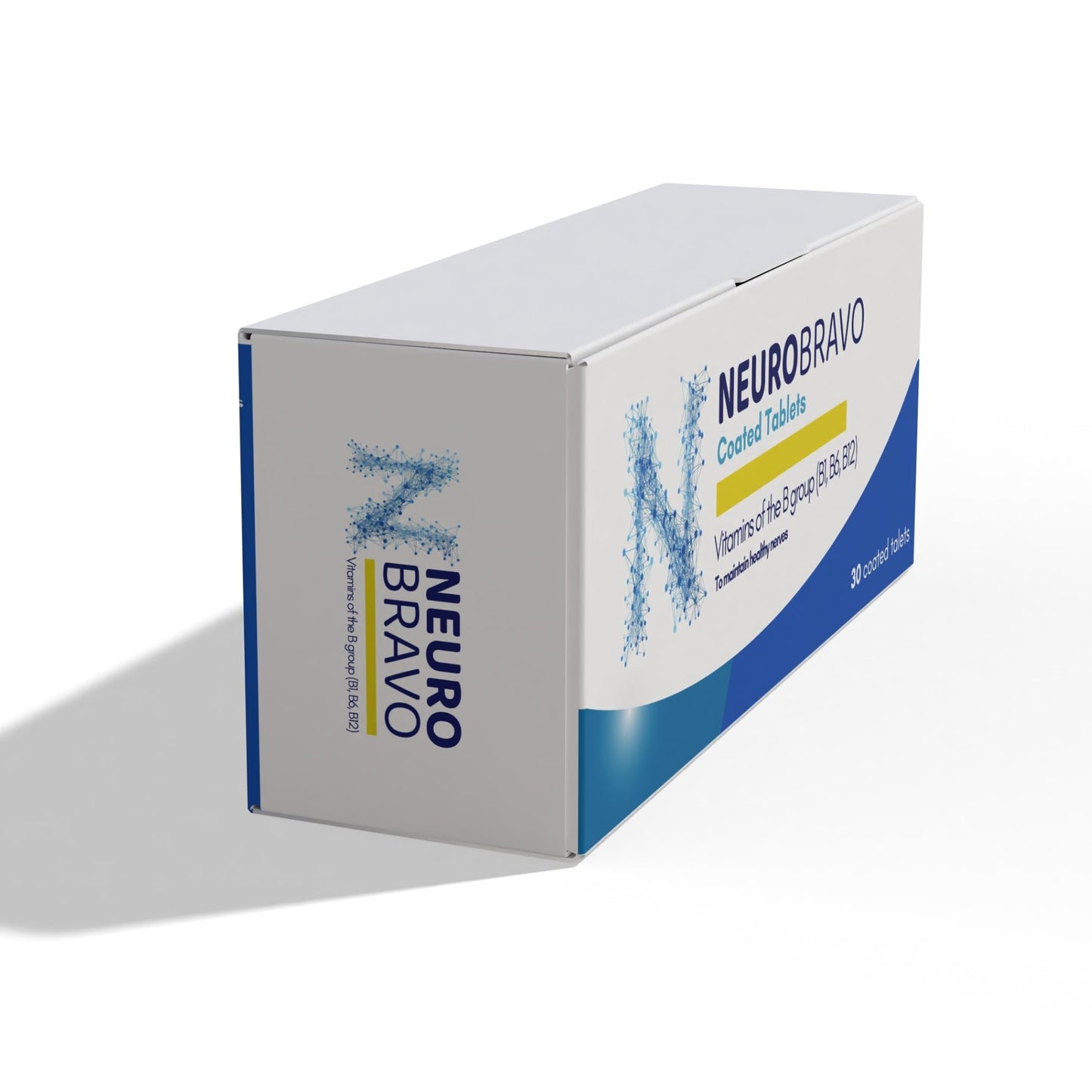 babaPACK Neurobravo Vitamin B1, B6, B12 Tablets, 30 Count