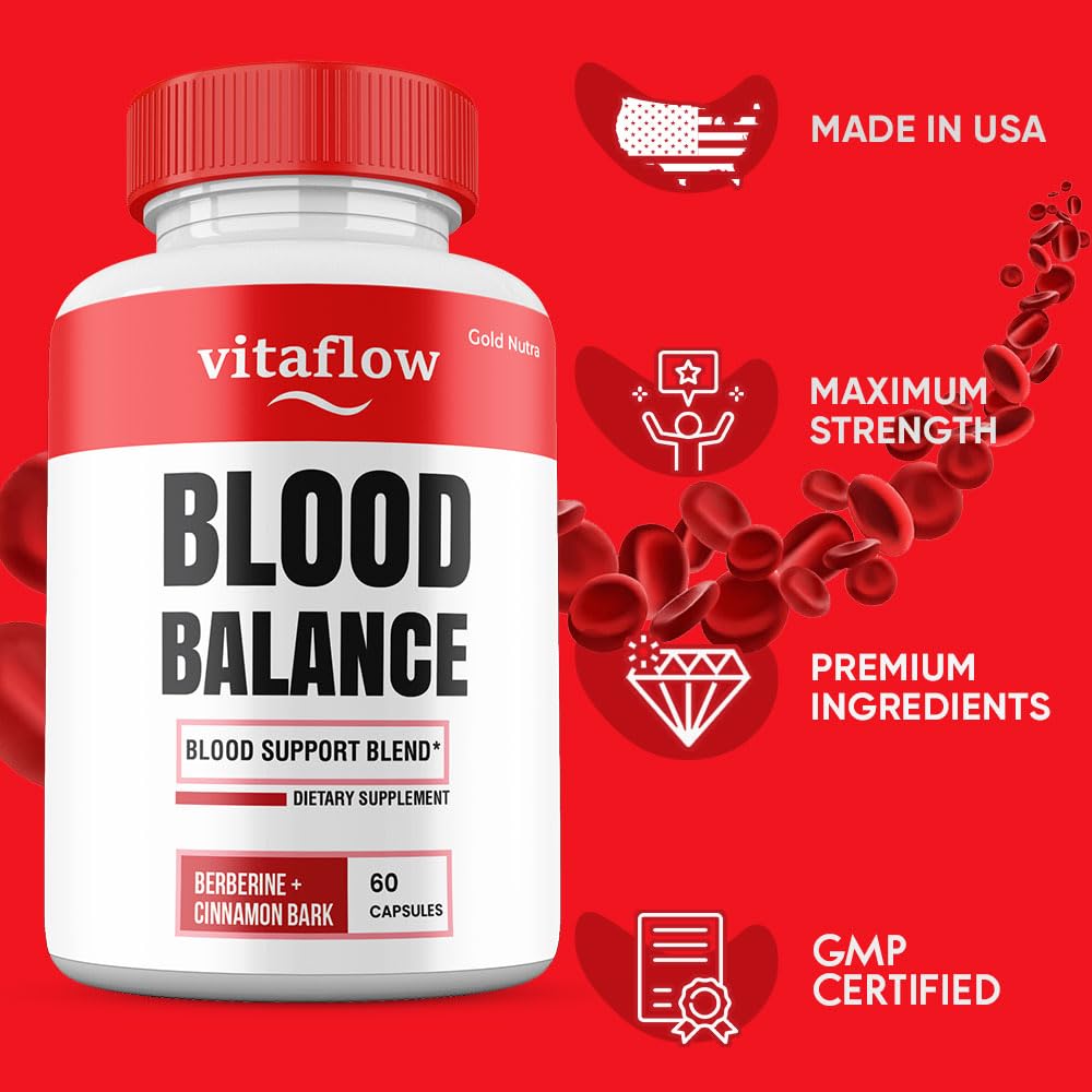 Gold Nutra VitaFlow Capsules, Vita Flow Supplement, Maximum Strength, All Natural Pills, 3 Capsules
