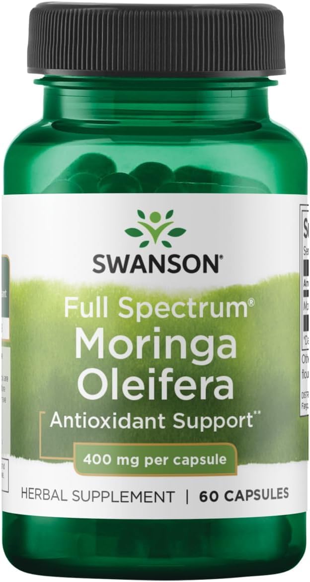Swanson Full Spectrum Moringa Oleifera Capsules 60 Capsules