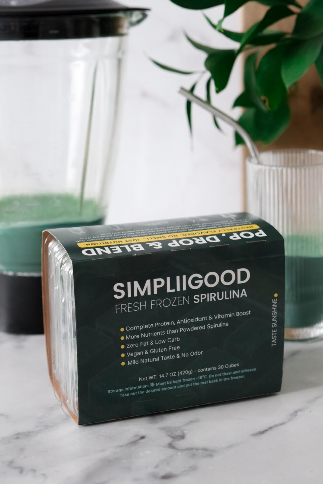 Simpliigood Spirulina Softgels 120 Count