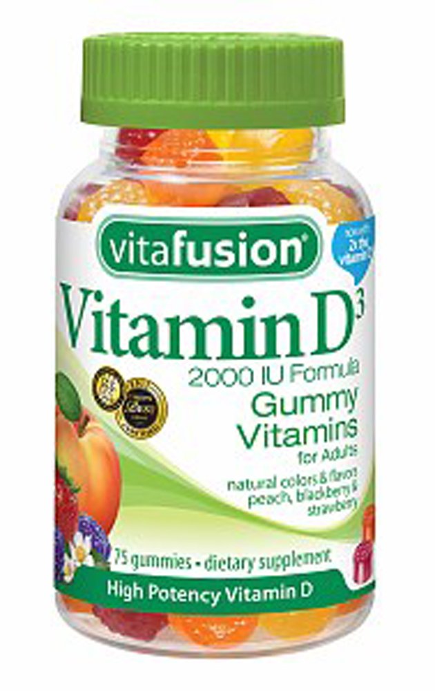Vitafusion Vitamin D 2000 IU Gummy, 75 Count