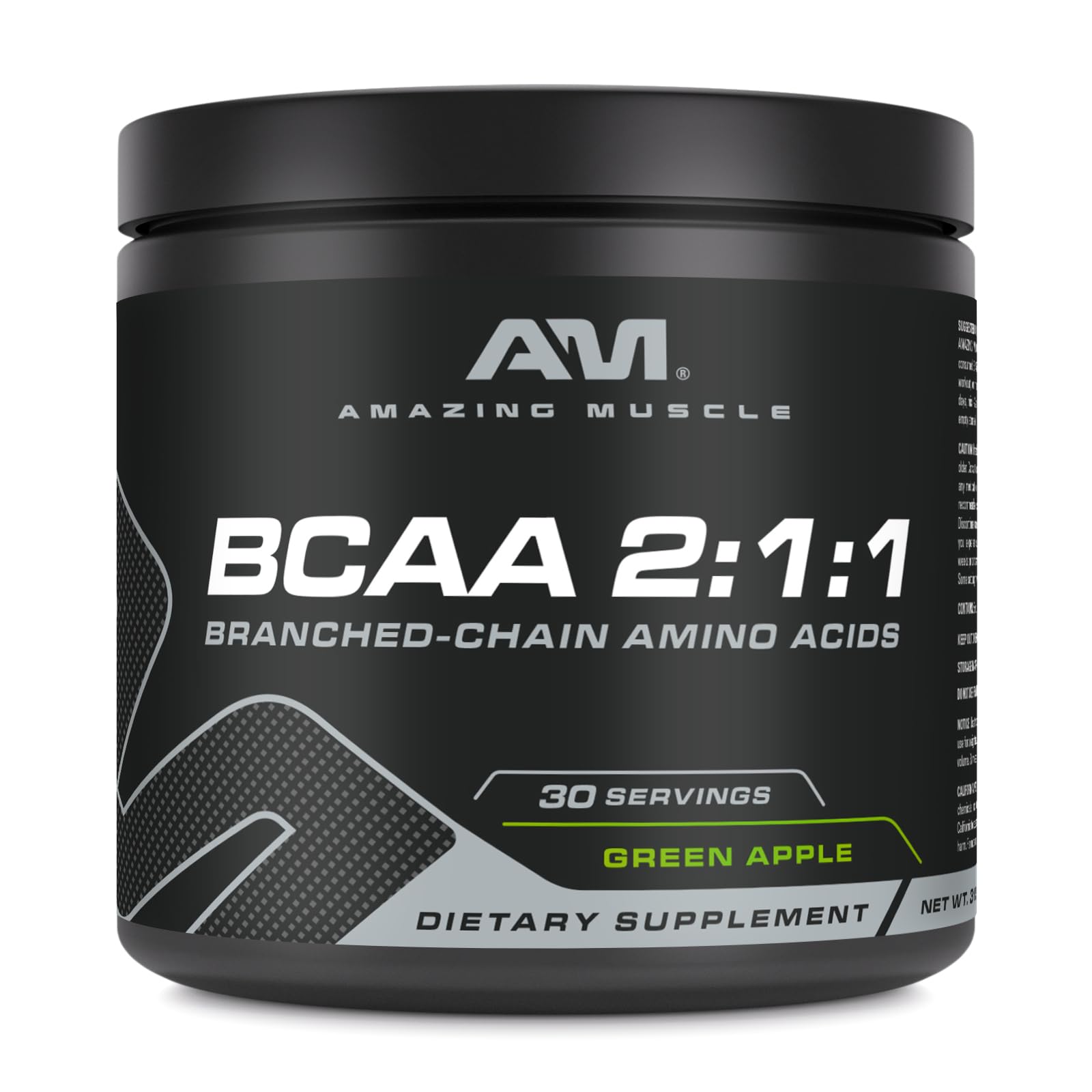 Amazing Muscle BCAA 2:1:1 Powder 11.11 oz