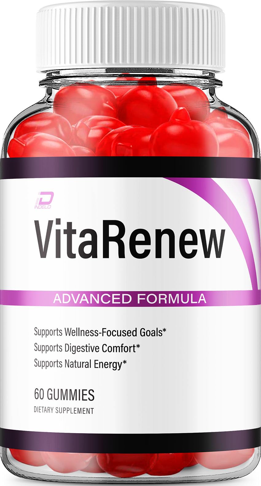 Indelo VitaRenew Advanced Formula Supplement for Daily Health Support Gummies 60