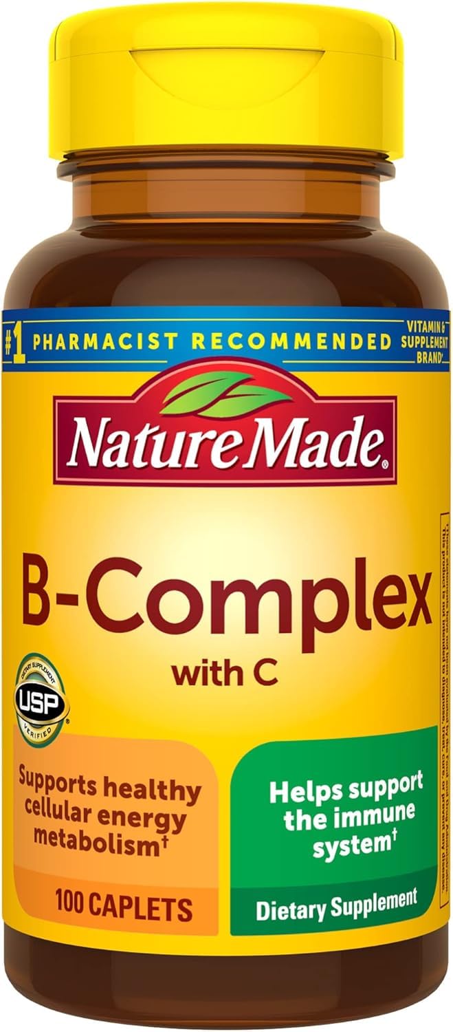 Nature Made Vitamin B-Complex Caplets 200 Caplets