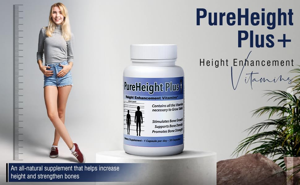 Pure BioTechnologies PureHeight Plus Capsule, 30 Count