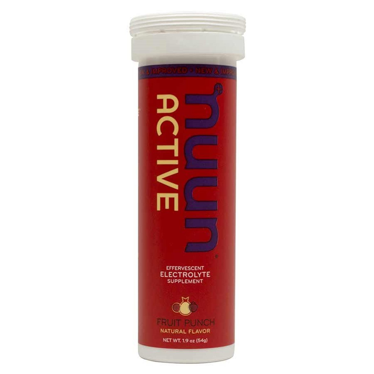 Nuun Bev Tube Fruit Punch Tablets, 10 Tablets