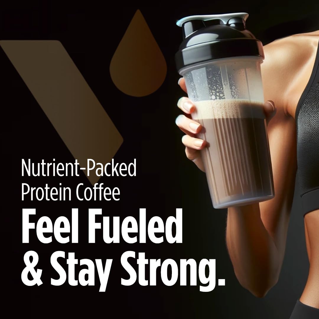 VitaCup Slim Protein Coffee Shake Powder, 33 Servings