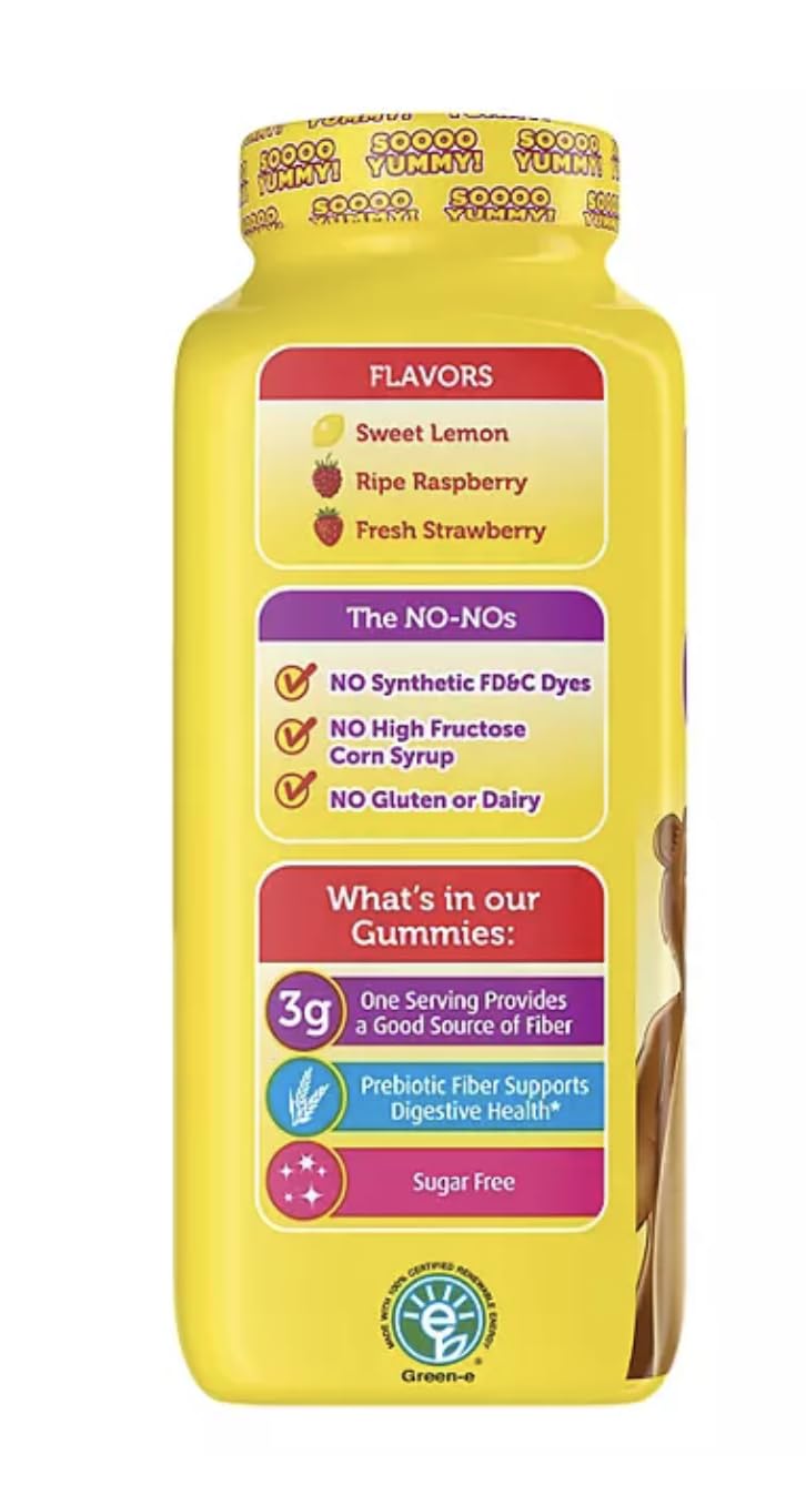 Lil Critters Fiber Gummies 180 Count