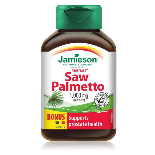 Jamieson Laboratories Prostease Saw Palmetto Caplets 60 Count