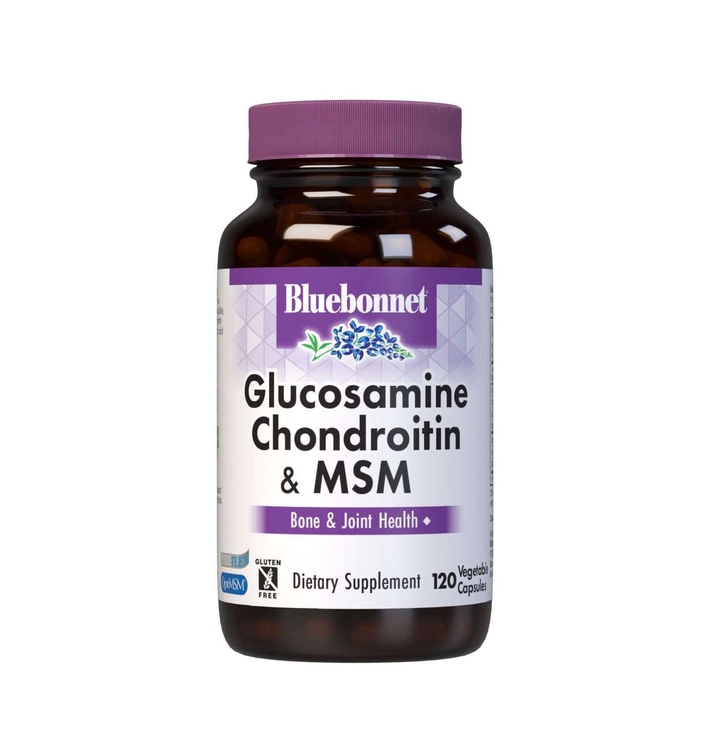 BlueBonnet Glucosamine Chondroitin & MSM Capsules 120