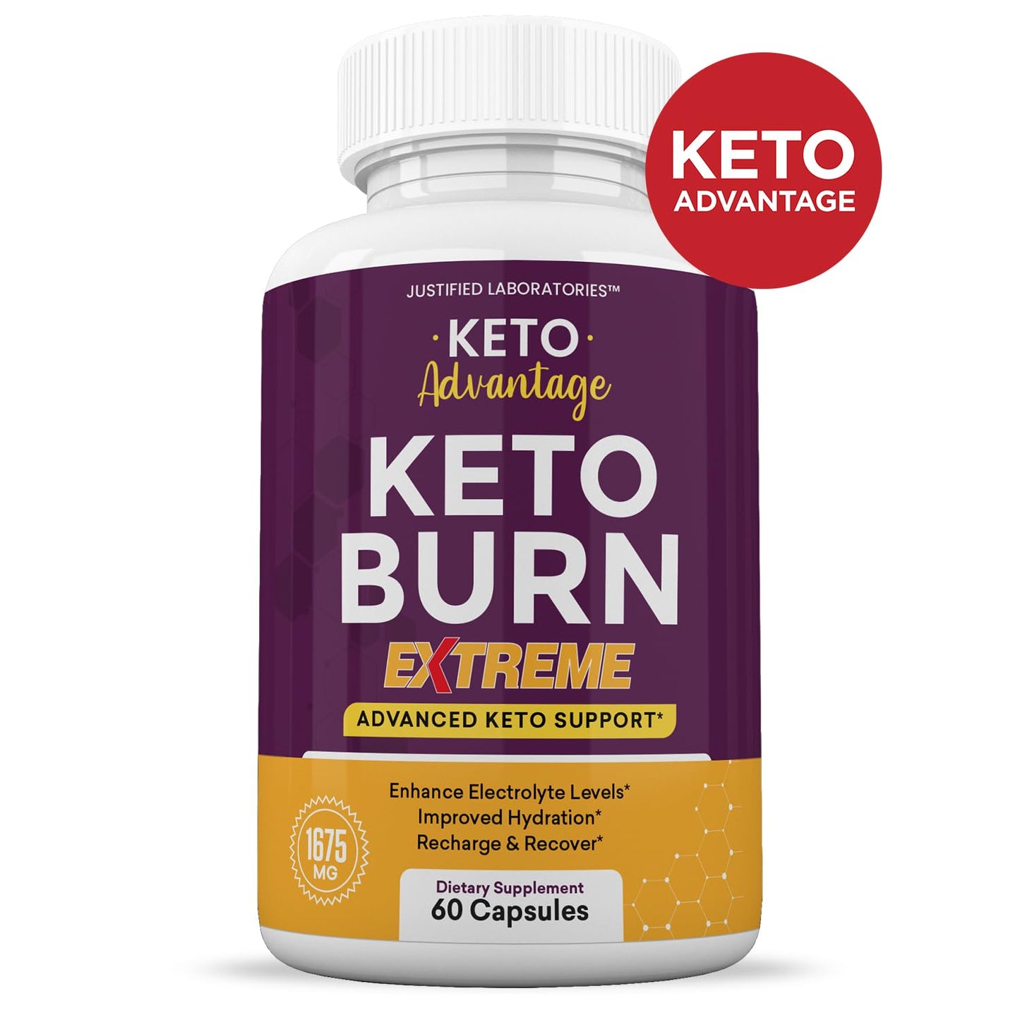 Justified Laboratories Keto Advantage Keto Burn Extreme 60 Capsules