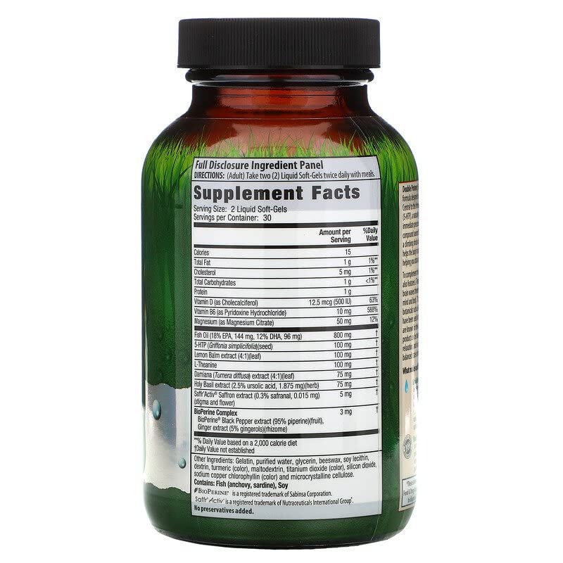 Irwin Naturals 5-HTP Extra SoftGels 240