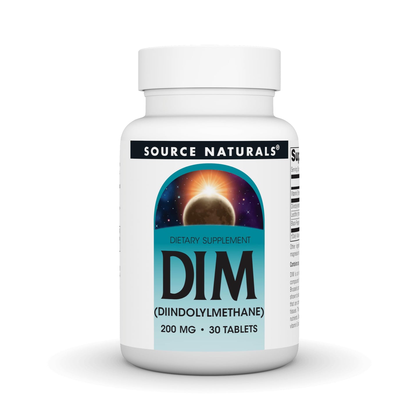 Source Naturals Diindolylmethane (DIM) 200mg Tablet, 30 Tablets