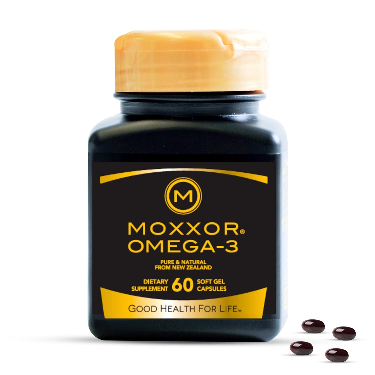 Moxxor Omega 3 New Zealand Green Lipped Mussel Oil Softgel 60 Softgels