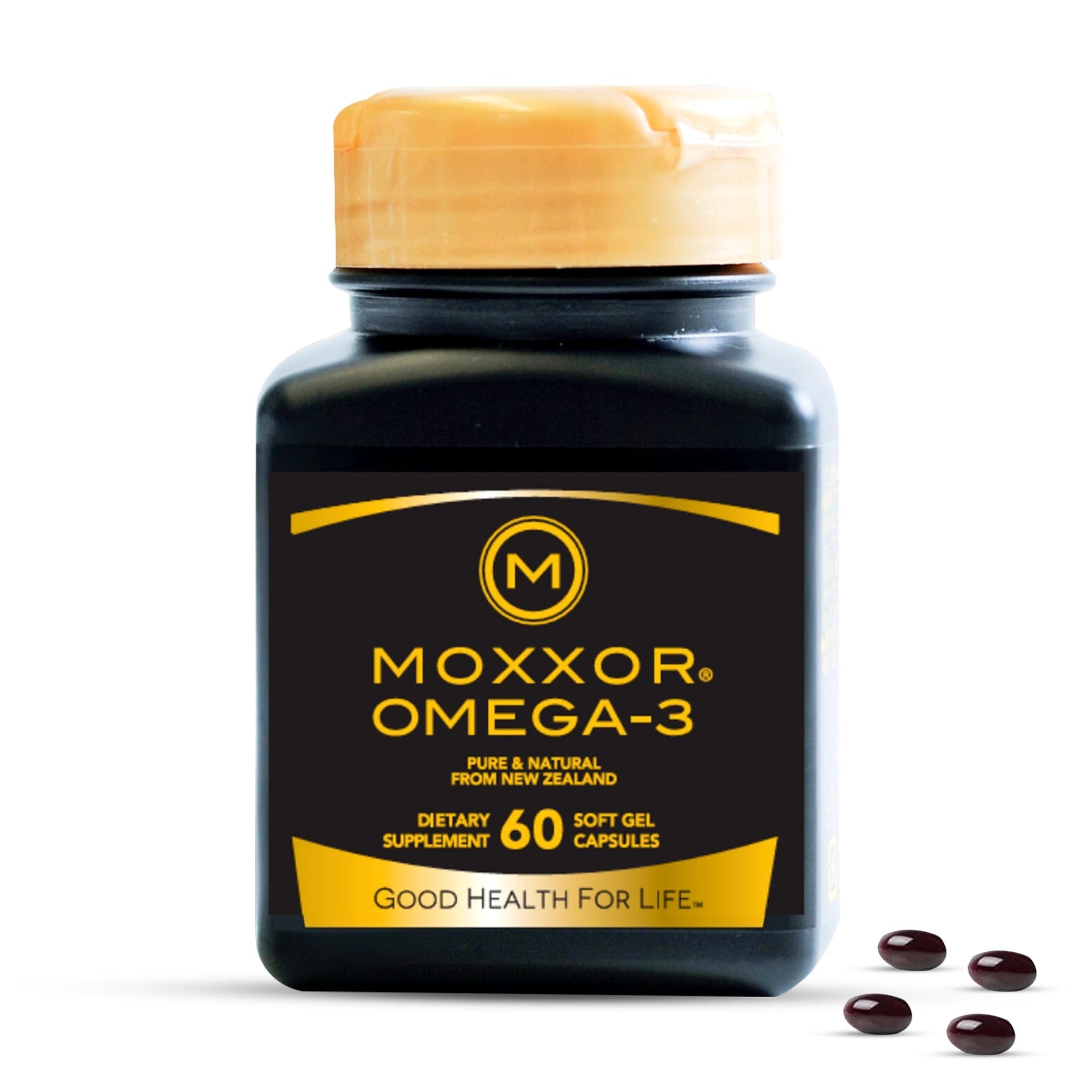 Moxxor Omega 3 New Zealand Green Lipped Mussel Oil Softgel 60 Softgels