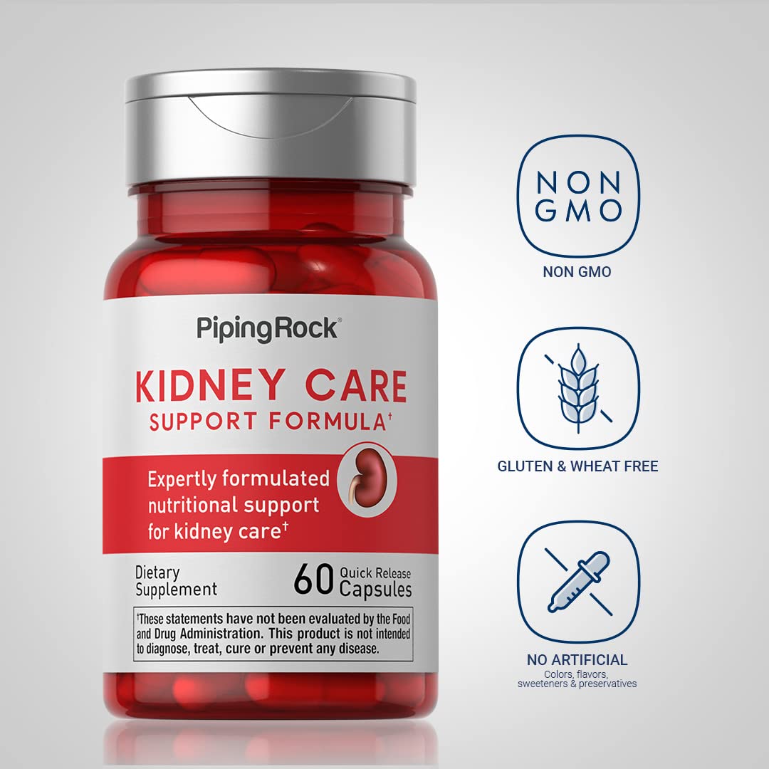 Piping Rock Kidney Support Supplement Capsule 60