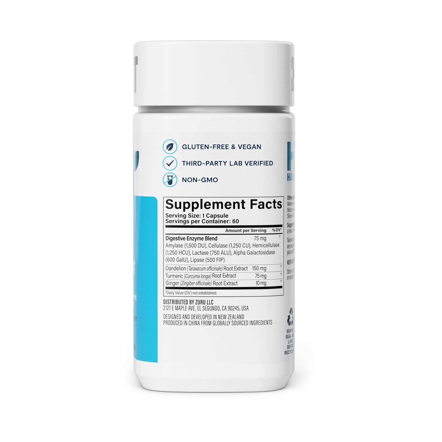 Health By Habit Habit Brain Focus Supplement Capsules 60