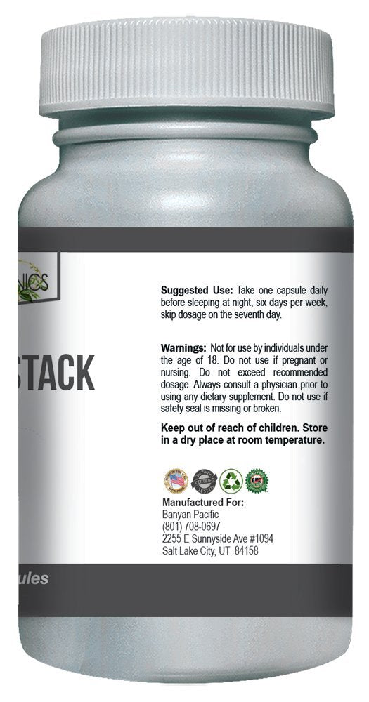 Green Organics Ultimate PAGG Stack 4 Hour Body by Tim Ferriss Capsule 1 Count