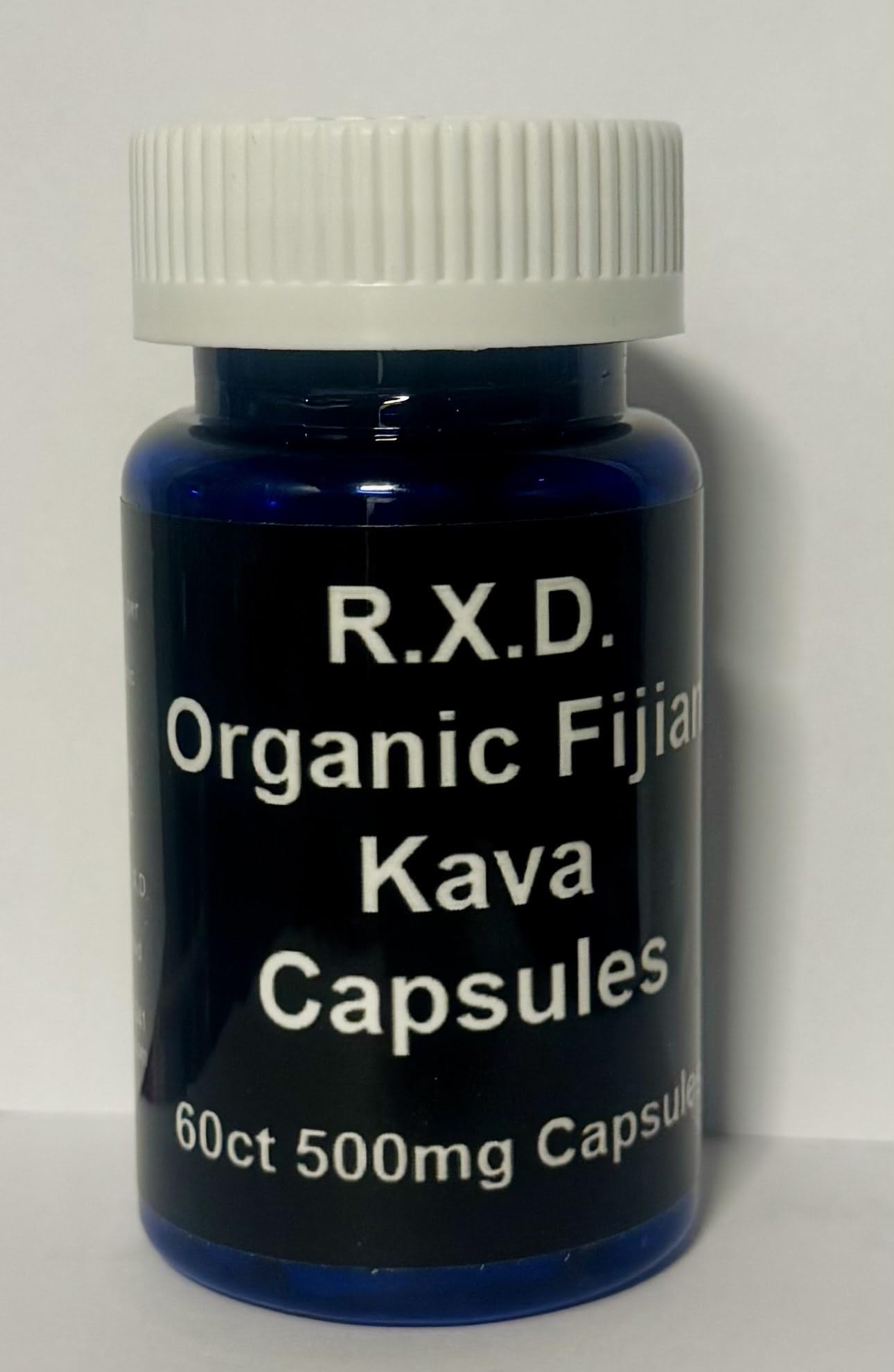 Generic Organic Fijian Kava Kava Capsules 60 Count
