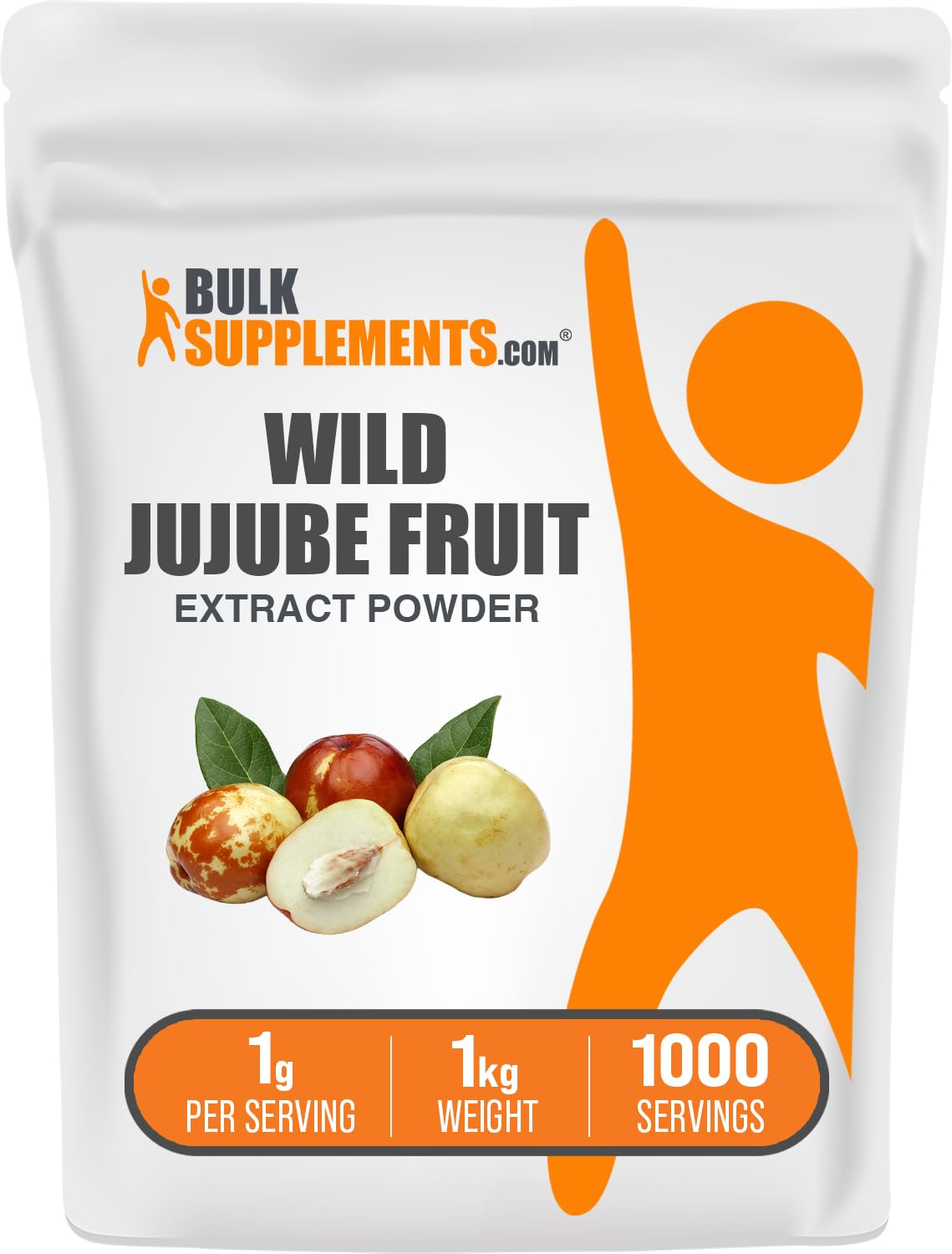 BulkSupplements Wild Jujube Extract Powder 35.27 Ounce
