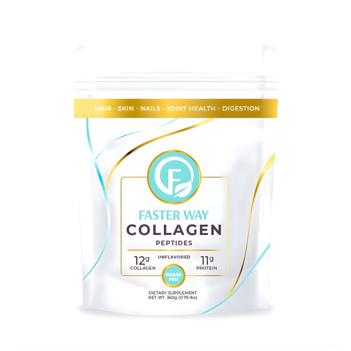 FASTer Way to Fat Loss Collagen Peptides Powder 0.13 oz