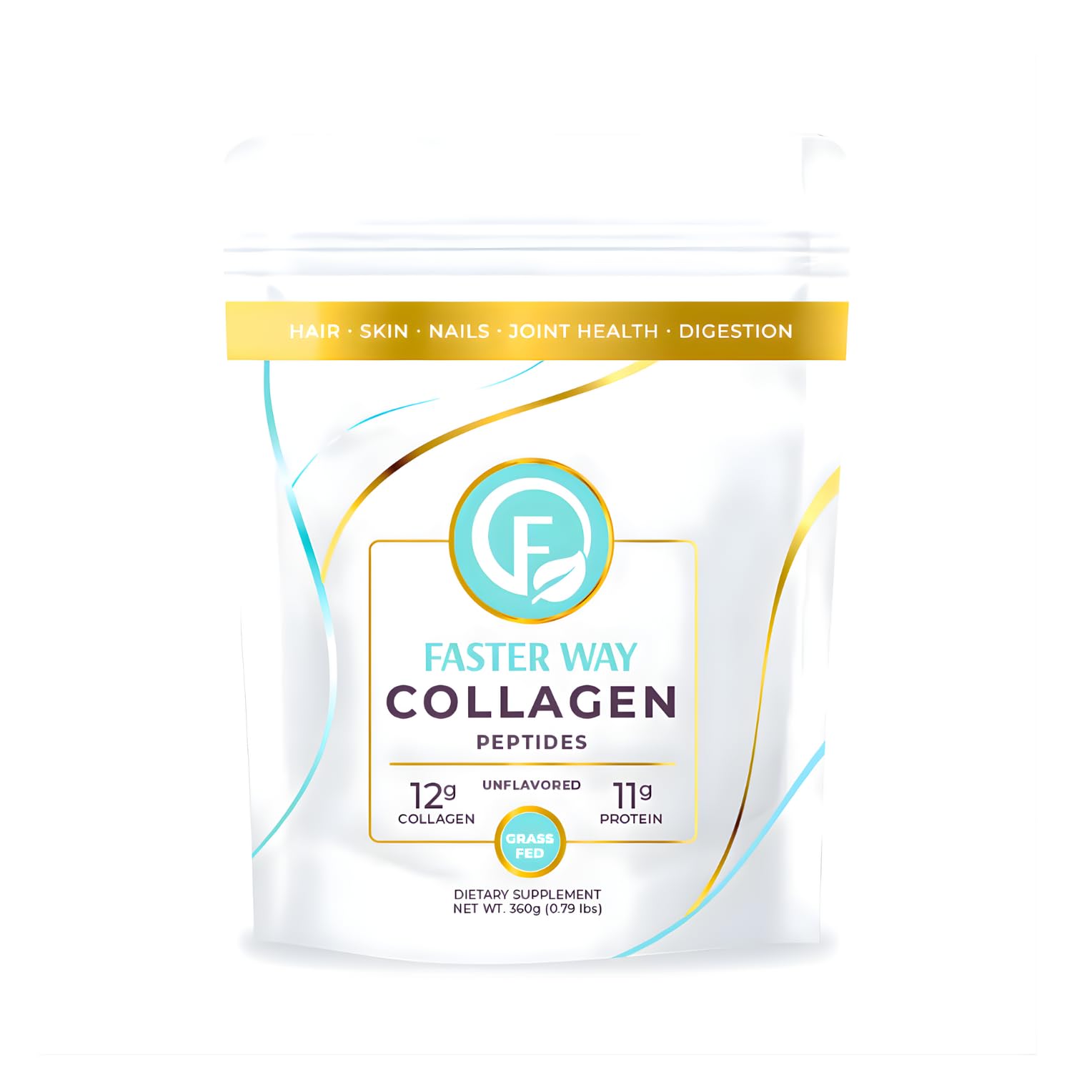 FASTer Way to Fat Loss Collagen Peptides Powder 0.13 oz