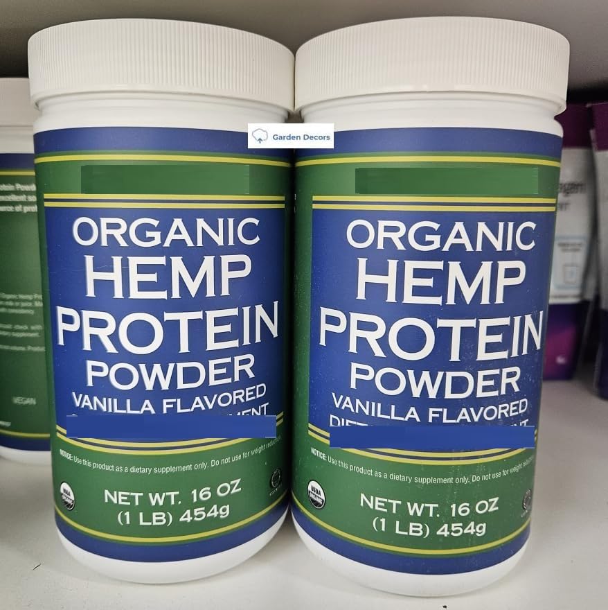 Generic Trader Joe Organic Hemp Powder Vanilla Flavored, 16 oz