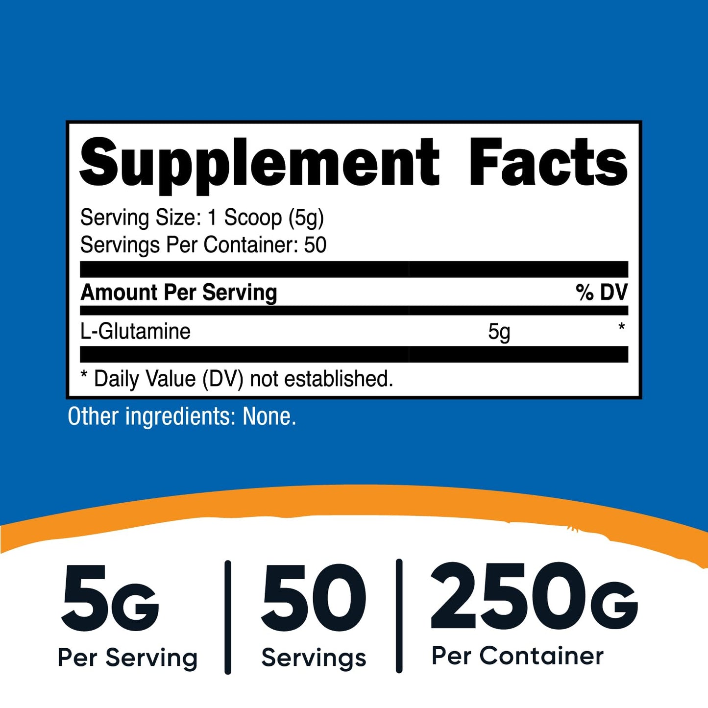 Nutricost L-Glutamine Powder 8.8 oz