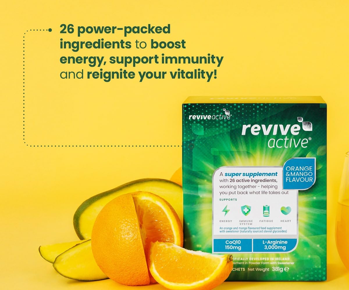 Revive Active Vitamin Mineral and Amino Complex Capsule 30 Count