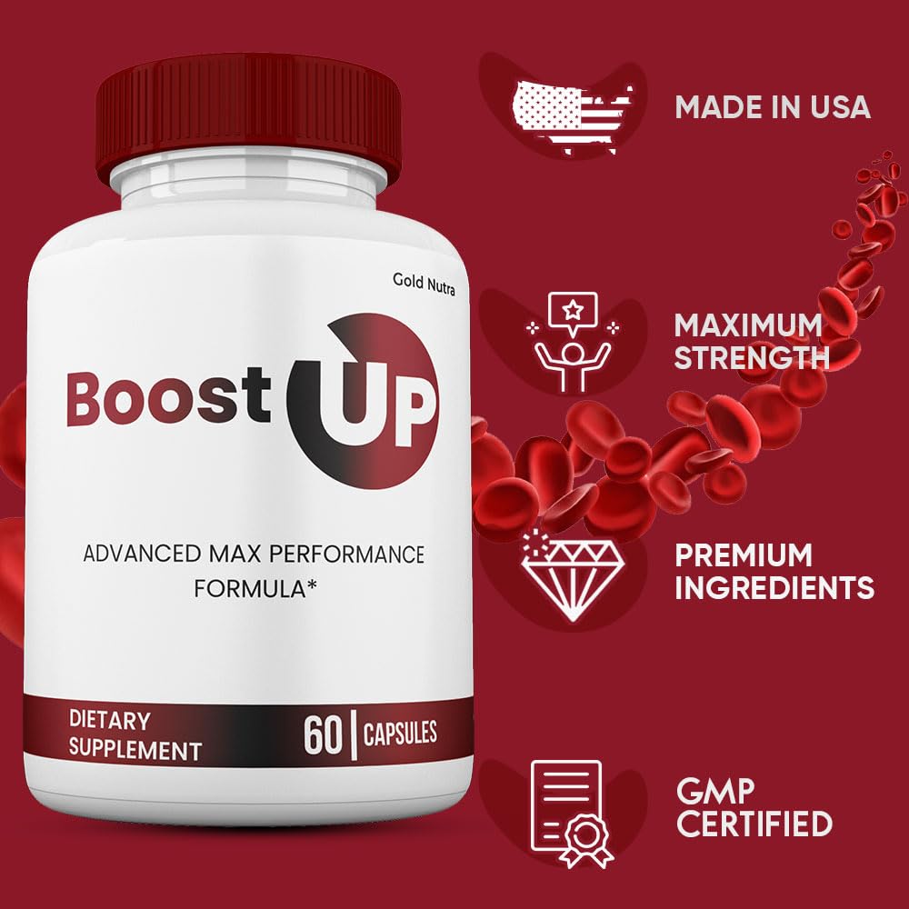 Gold Nutra Boost Up Capsules 3 Pack