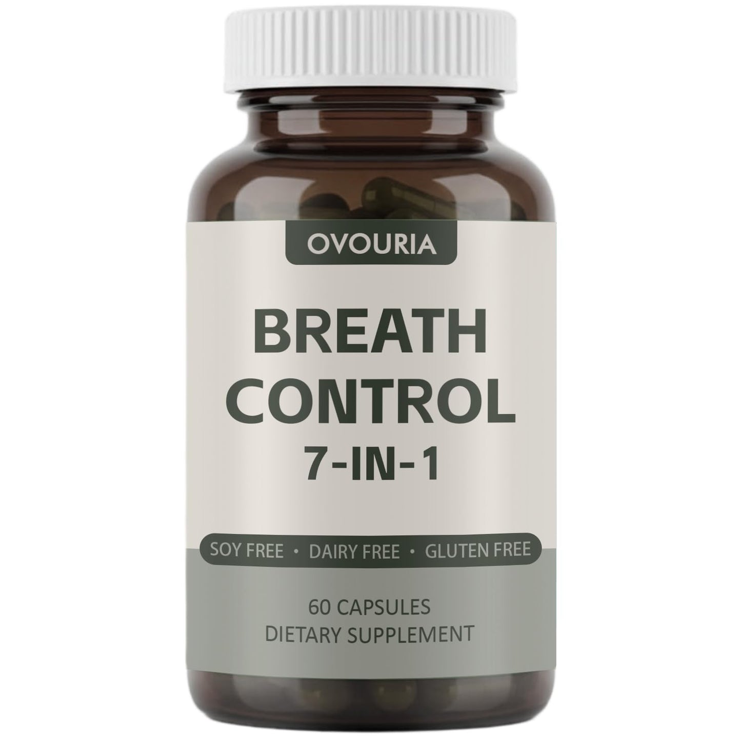 TANSPRESSO ovouria Breath & Gut Balance Capsules 60 Capsules