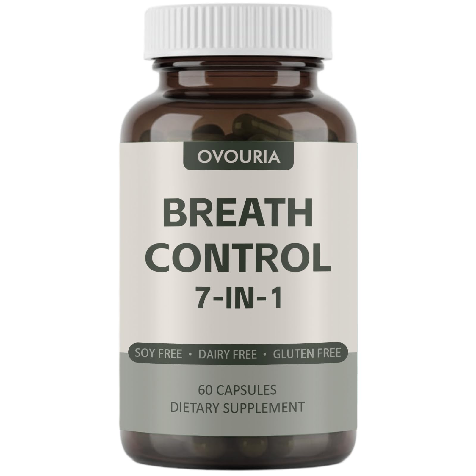 TANSPRESSO ovouria Breath & Gut Balance Capsules 60 Capsules