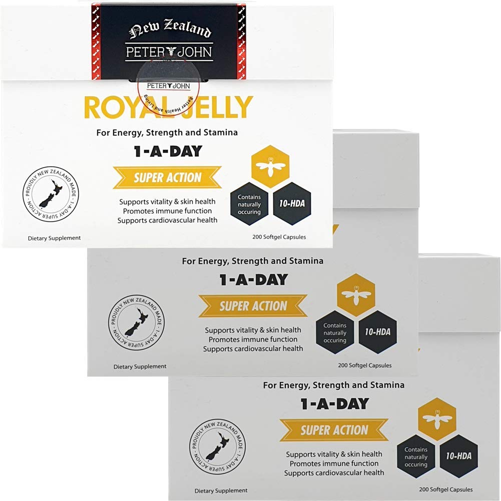 HEALTHFARM Royal Jelly 1000mg Softgel Capsules 3 Pack