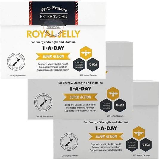 HEALTHFARM Royal Jelly 1000mg Softgel Capsules 3 Pack