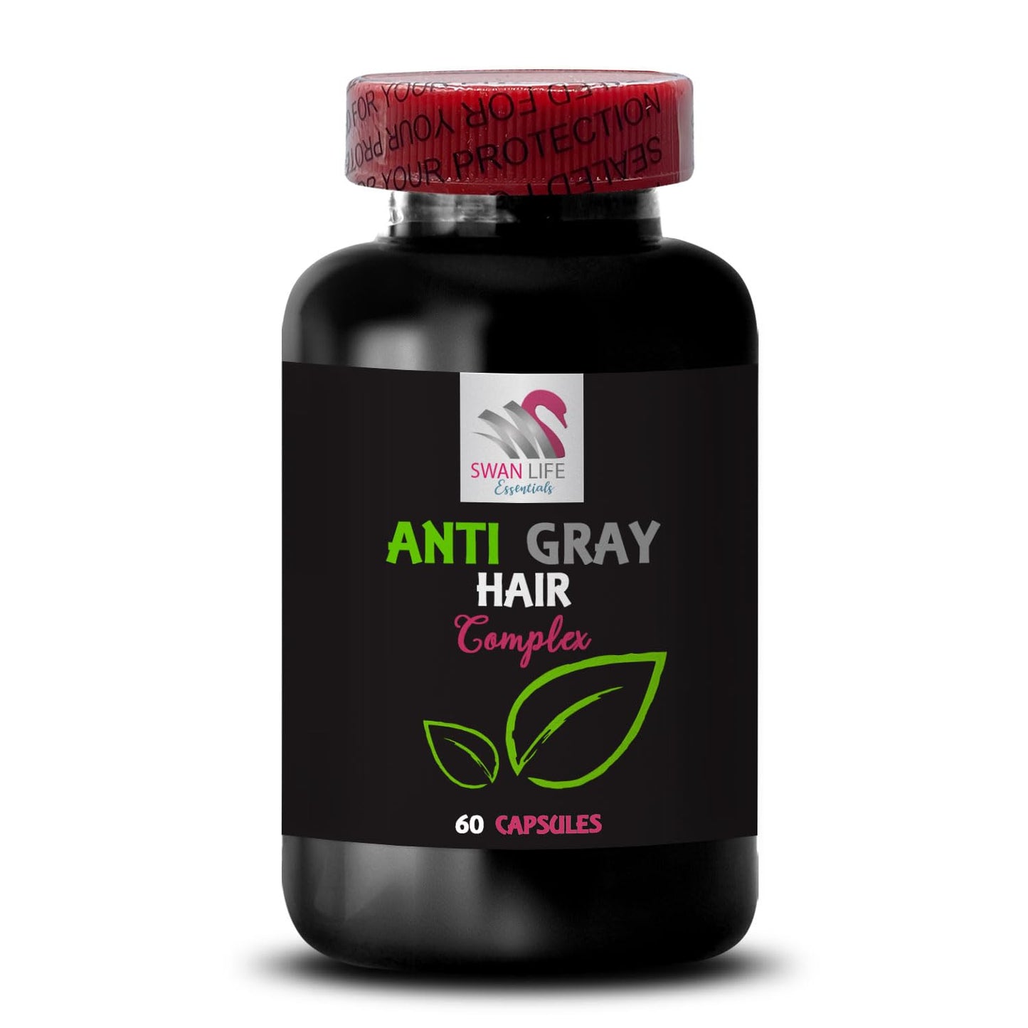 SWAN LIFE ESSENTIALS Anti Gray Hair Complex Capsules 60 Count