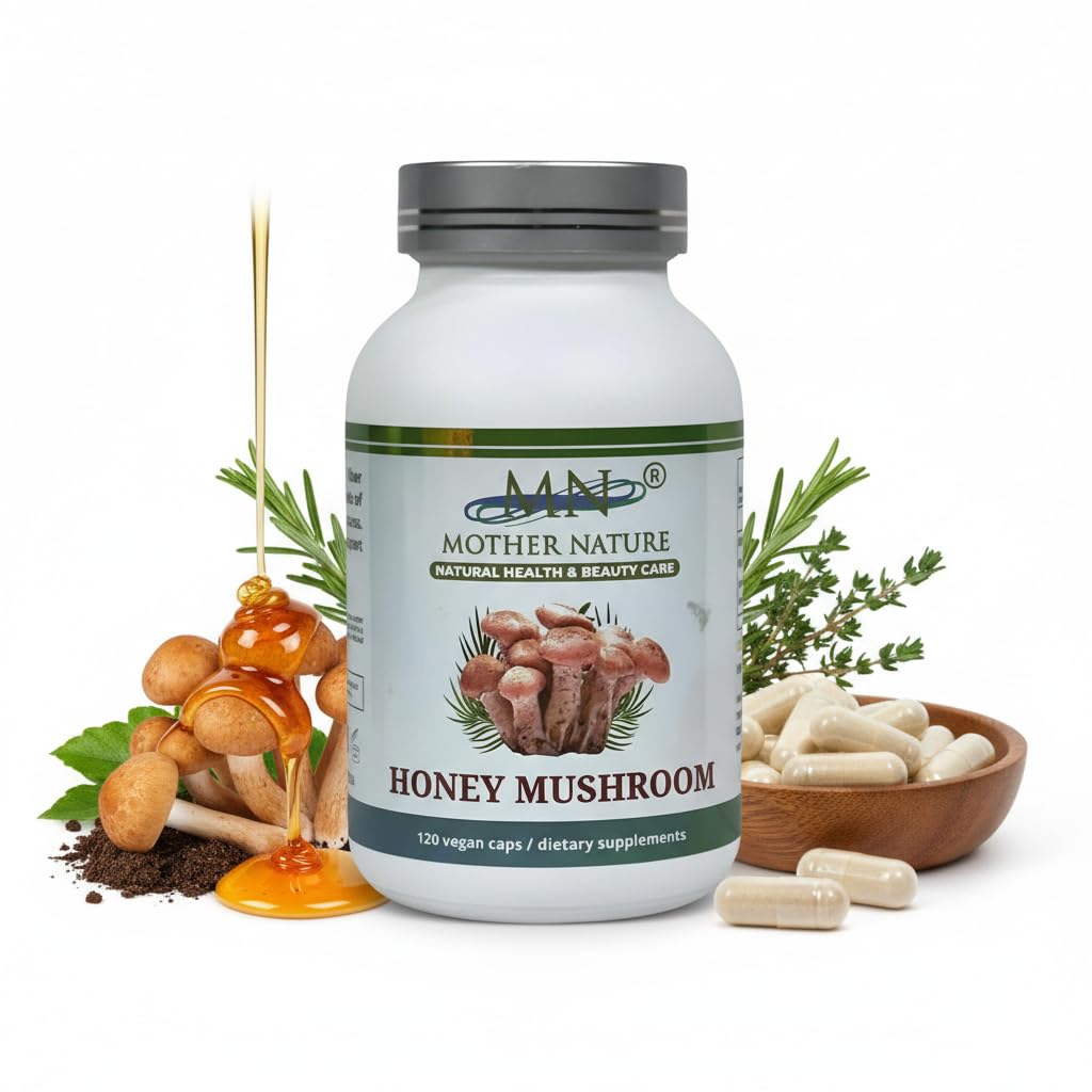 Mn Mother Nature Inc Mother Nature Honey (Armillaria mellea) Mushroom Supplement Capsule 120