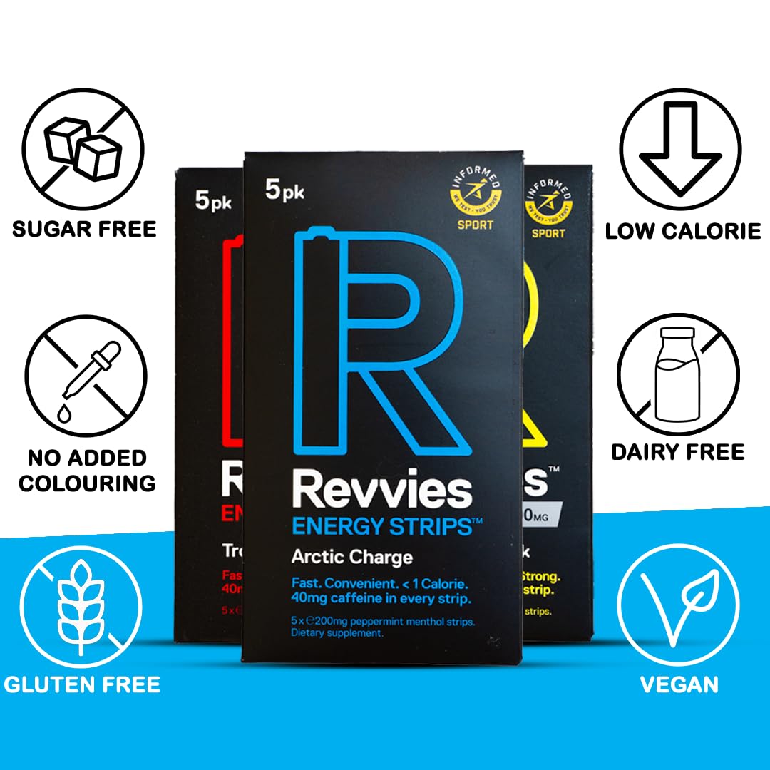 Revvies Energy Strips, 15 Strips