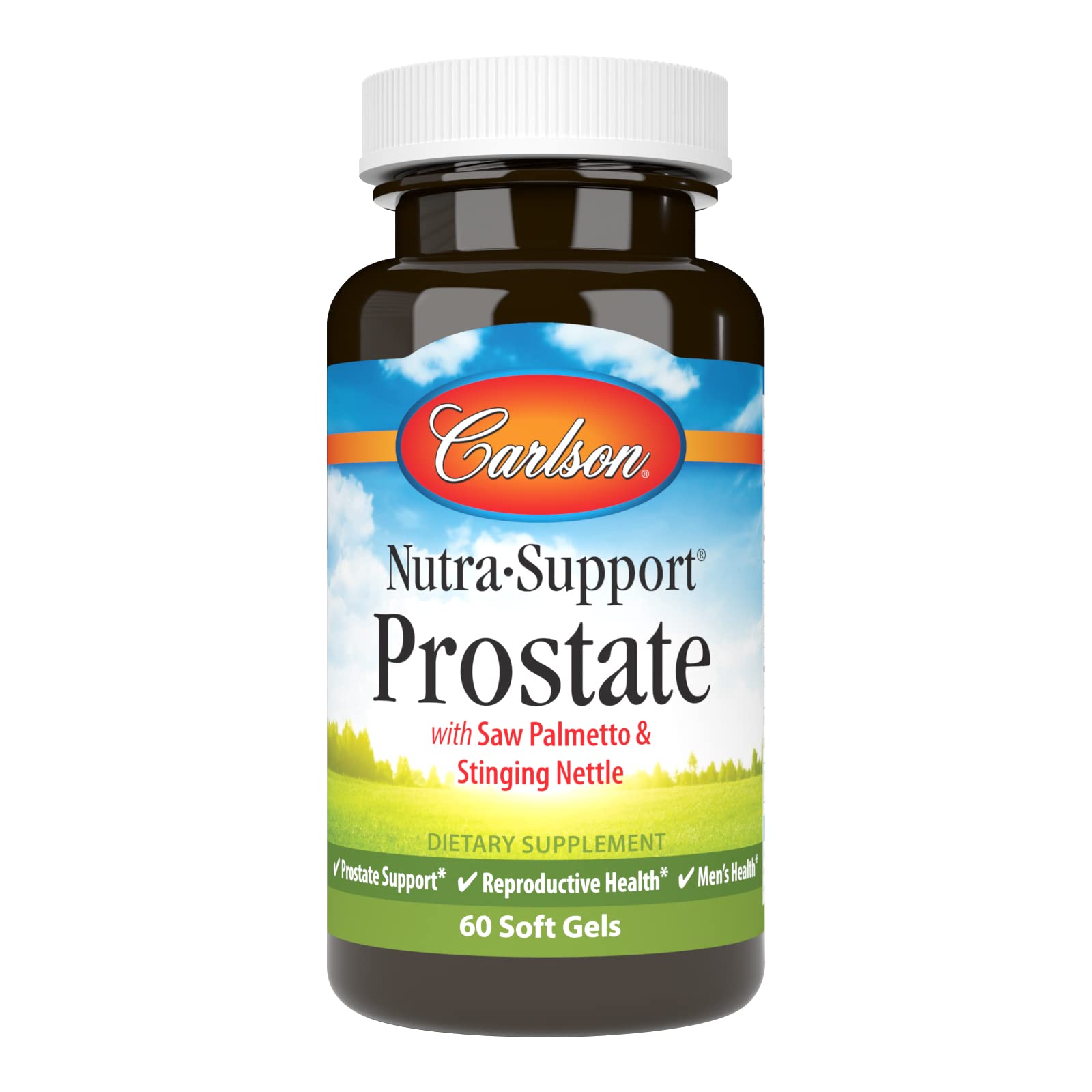 Carlson Nutra-Support Prostate with Saw Palmetto & Stinging Nettle Softgels 60