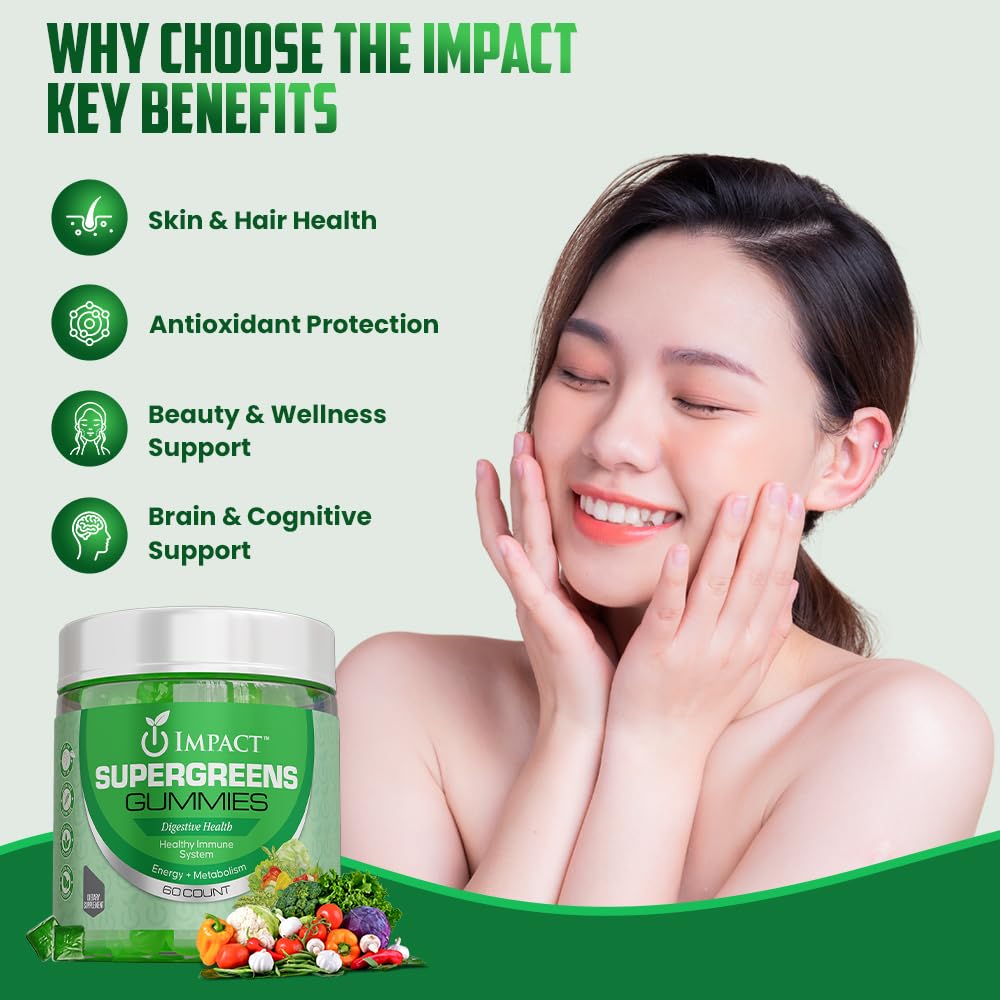 IMPACT Fiber Gummies Gummy 60 Count