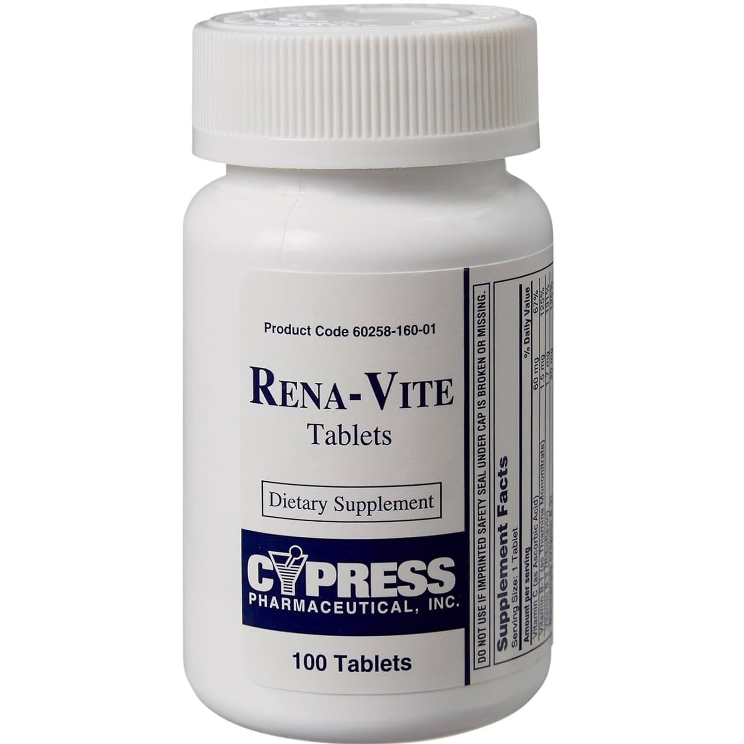 Unknown Rena-Vite, 100 Tablets