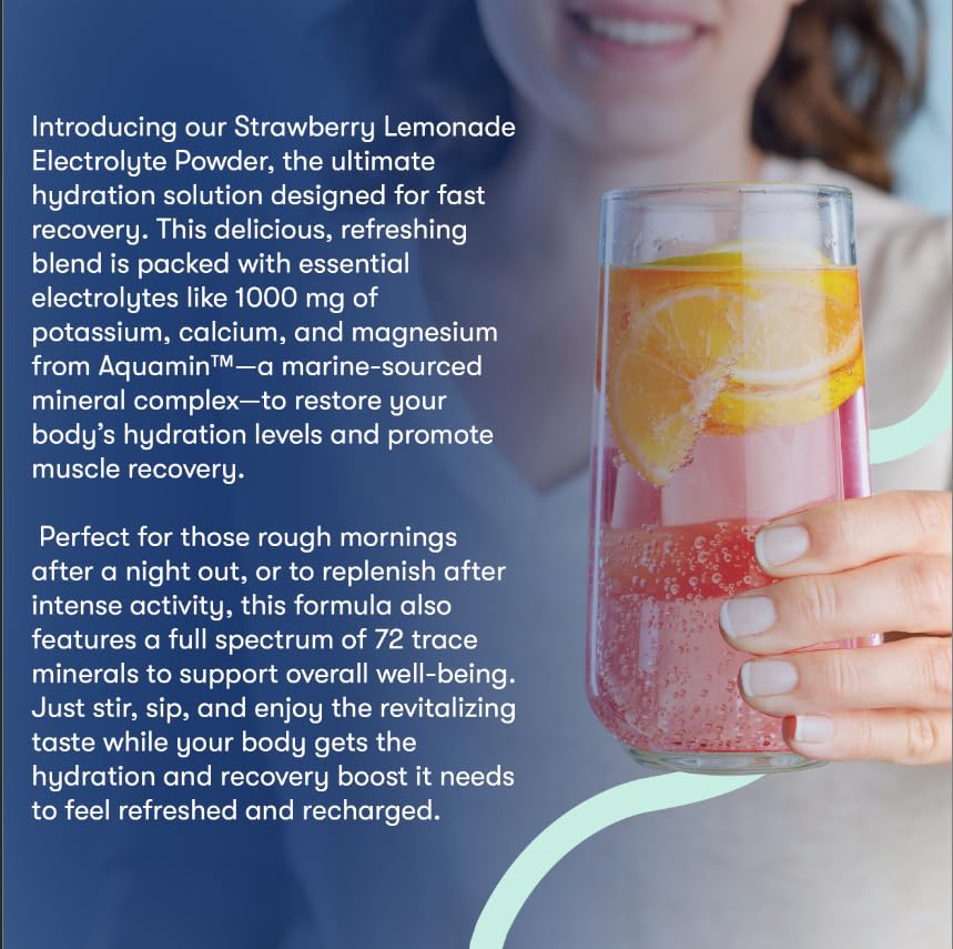 Flyby Electrolytes Powder 12.5 Strawberry Lemonade