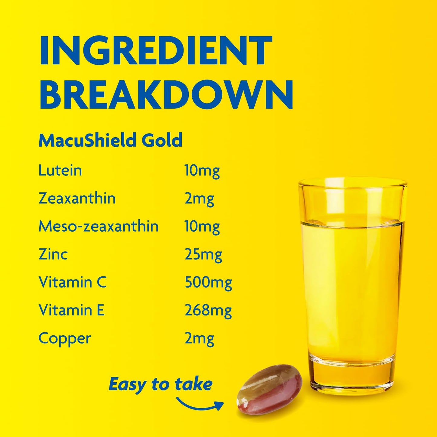 MacuShield Macu Shield Gold Food Supplement Capsules 90