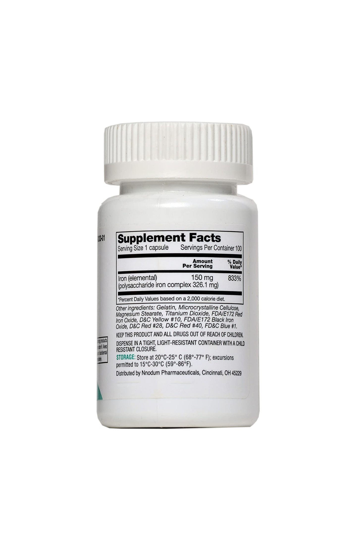 Ziks iFerex 150 Capsule, 100 Count