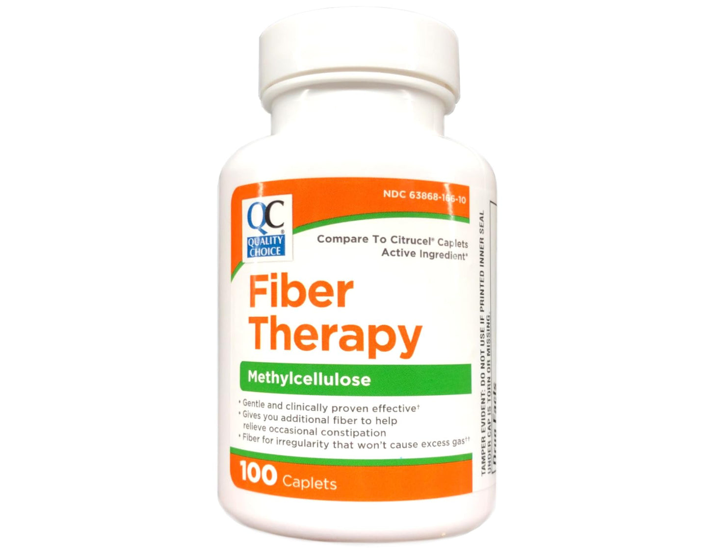 Quality Choice Fiber Therapy for Regularity Methylcellulose 500 mg Caplets 300