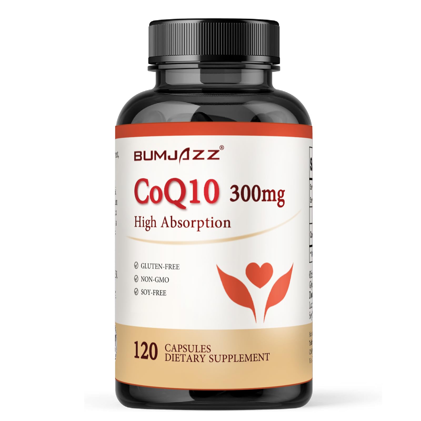 Bumjazz CoQ10 300mg Capsules, 120 Count