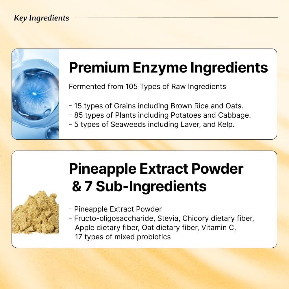 BB LAB Pineapple Enzyme Supplement Powder 3.17 Ounce