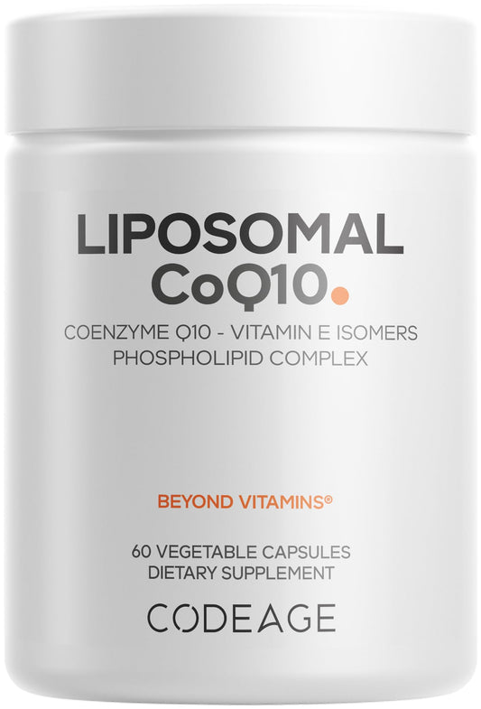 Codeage Liposomal CoQ10 Supplement 125 mg Capsule, 60 Capsules