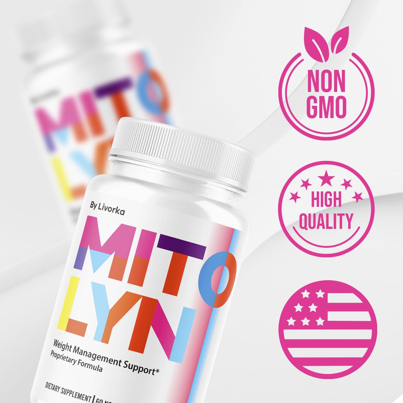 LIVORKA Mitolyn Weight Pills, 300 Capsules